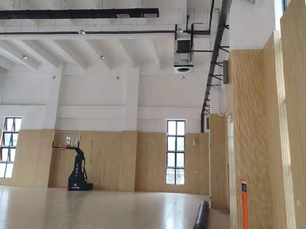 西安咸阳消防站篮球馆高大空间直膨机项目